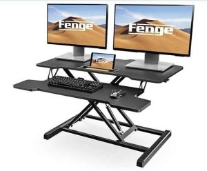 BASE CONVERTIDOR ESCRITORIO FLEXISPOT CONVERTIDOR DE ESCRITORIO DE PIE AJUSTABLE DE ALTURA – ELEVADO