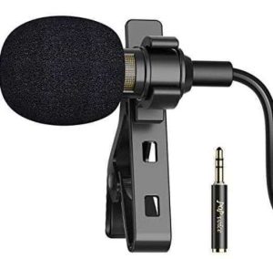 MICROFONO SOLAPA LAVALIER OMNIDIRECCIONAL P/TELEFONO-PC ANDROID/IOS