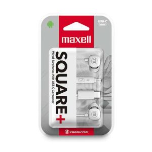 AUDIFONO MAXELL USB TIPO C BLANCO 348567
