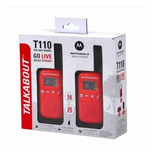WALKIE TALKIE MOTOROLA T110 16 MILLAS