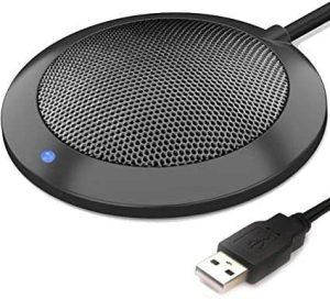 MICRÓFONO DE CONFERENCIA USB TKGOU CON INDICADOR LED #B07SR4K2R9