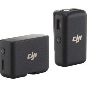 MICRÓFONO INALÁMBRICO DIGITAL COMPACTO DJI MIC/GRABADOR PARA CÁMARA Y TELÉFONO INTELIGENTE (2,4 GHZ)