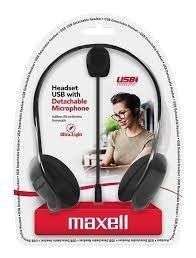 AUDIFONO MAXELL 346173 NEGRO C/MICROFONO