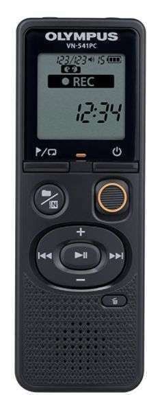 GRABADORA DIGITAL OLYMPUS VN-541PC, 3 GB SELECCCION DE ESCENA, 1570 HORAS, FORMATO WMA, PC LINK, CAN