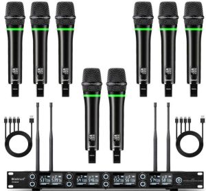 MICROFONO INAL DE 8 CANALES BIETRUN 295FT RANGO