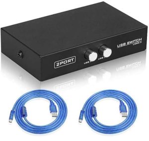 SELECTOR USB 2.0 P/IMPRESORA 1 TIPO A 2 TIPO B