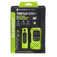 WALKIE TALKIE MOTOROLA T600 H2O IMPERMEABLE 36 MILLAS