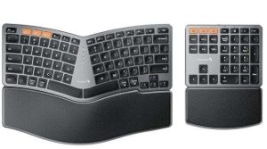 TECLADO ERGONOMICO BLUETOOTH C/ALMOHADILLA NUMERICA PROTOARC