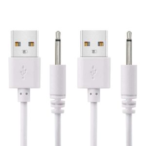 CABLE DE CARGA RAPIDA USB A CC DE 2.5MM 0.8MTS PACK 2 BATSOEASY #B086L1N9S1