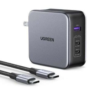 CARGADOR PARED USB C UGREEN CD289 3 PUERTOS 140W