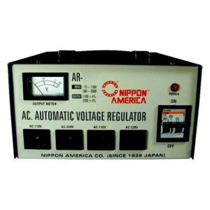 ESTABILIZADOR 5000VA AR-5000 NIPPON AMERICA 110/220VAC