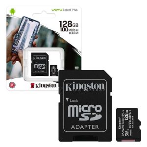 MEMORIA MICRO 128GB SD CANVAS SELECT KINGSTON SDCS3/128GB