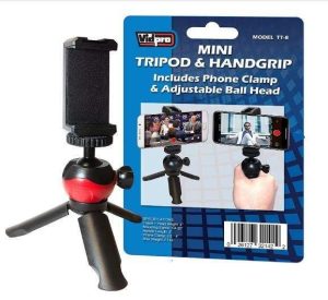 TRIPODE MINI MANO VIDPRO TT-8 P/CAMARA Y CELULAR