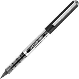 BOLÍGRAFO NEGRO DE PUNTA REDONDA DE 0.02" UNI-BALL EYE MICRO