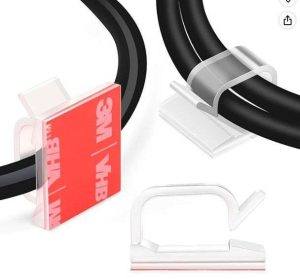 CLIP SUJETADOR DE CABLE PAQ. 120 UND XHF2018 WCL5-CLEAR-120P