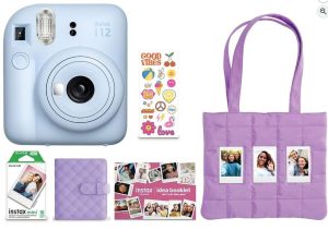CAMARA FOTOGRAFICA INSTANTANEA FUJIFILM INSTAX MINI 12 AZUL CIELO KIT