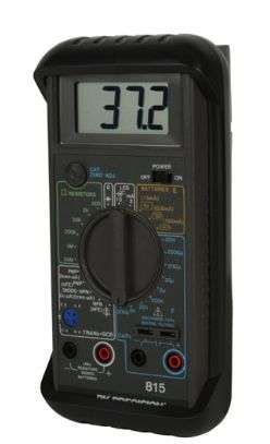MEDIDOR CAPACITANCIA BK PRECISON 815 DE 20 MF) Y OHMÍMETRO HASTA 20M OHM.