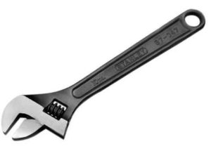 LLAVE FRANCESA NEGRA 6 89-045 STANLEY