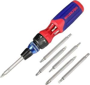 DESTORNILLADOR WORKPRO MULTIBROCAS 12 EN 1 #B0761K3H82