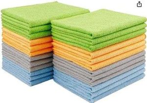 PAÑO PARA SECADO PROFESIONAL 30 CMS X 40 CM MICROFIBRA PACK/24 AIDEA