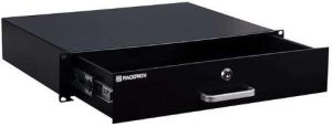 CALA MONTAJE RACK 2U 19" CON CERRADURA Y LLAVE