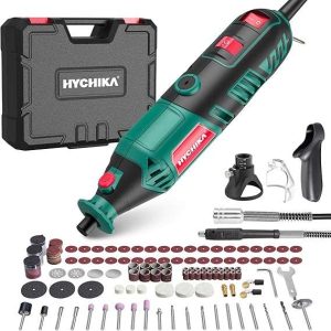 MULTIHERRAMIENTA GIRATORIA 173 PIEZAS 180W HYCHIKA #B0D5HD9PXD