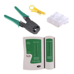 PROBADOR CABLE RED RJ-45 MCT-558 KIT C/TENAZA