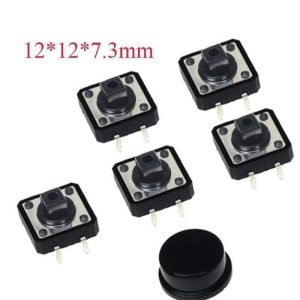 INTERRUPTOR CUADRADO 4 PIN EC-4112S NIPPON AMERIC
