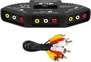 INTERRUPTOR AUDIO/VIDEO NIPPON AMERICA GTS-061 SELECTOR DE 3VIAS