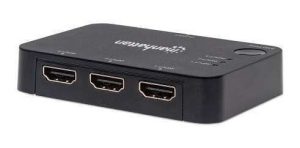 INTERRUPTOR HDMI 3 PUERTOS MANHATHAN 207522