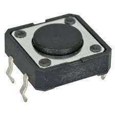 INTERRUPTOR MINI PB SPST # 122973 JAMECO