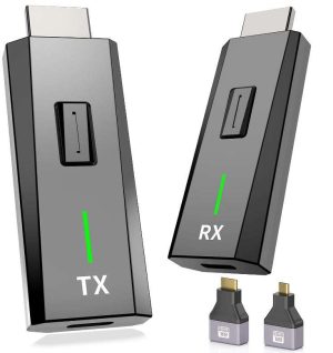 TRANSMISOR Y RECEPTOR HDMI INALÁMBRICO 50M 1080P PLUG AND PLAY