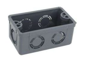 CAJA PVC CONDUIT RECTANGULAR 1/2