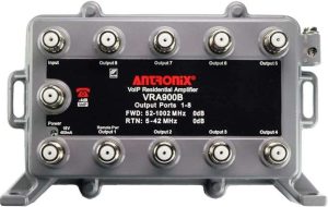 AMPLIFICADOR ANTENA 9 PUERTOS BIDIRECCIONAL CABLE TV ANTRONIX VR900B #B07YYM4KBL