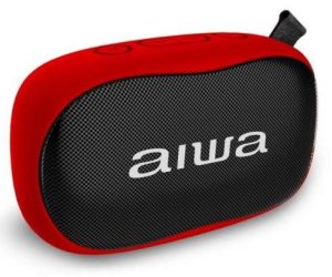 PARLANTE AIWA PORTATIL BT/FM/SD/AUX ROJO AW21R