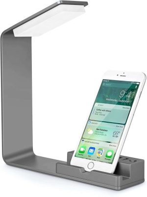 LAMPARA MESA LED SEENDA VC0S2_ICH CON CARGADOR USB