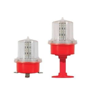 LAMPARA OBSTRUCCION LED DE AVIACION ROJA SAOL2 Q LIGHT