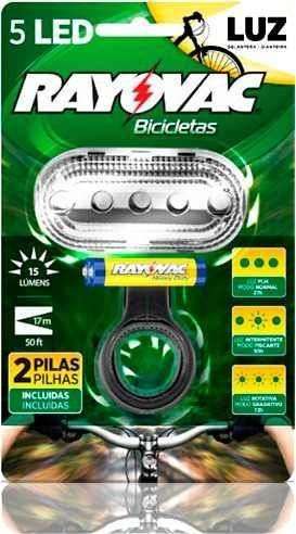 FOCO RAYOVAC BICI 5 BIKERECRED