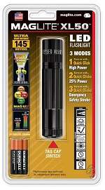 FOCO MAGLITE 3AAA LED NEGRO XL50-S3016