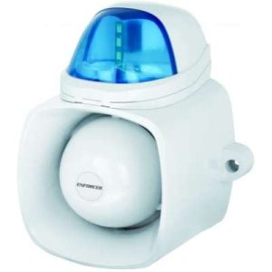 SIRENA MINI ESTROBOSCOPICA LENTE AZUL SEO LARM
