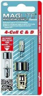 BOMBILLO MAGLITE 4D XENON LMXA401