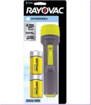 FOCO RAYOVAC 2D 3-LED SJ1005-B2D