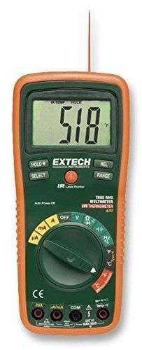 MULTIMETRO EXTECH EX470A C/TERMOMETRO IR DIGITAL
