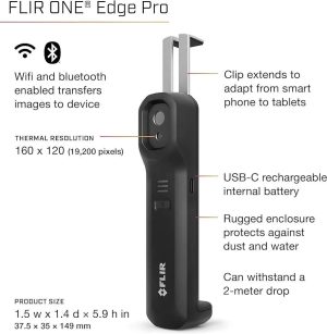 CAMARA TERMOGRAFICA FLIR ONE EDGE PRO 11002-0201