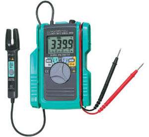 MULTIMETRO DIGITAL KYORITSU 2000A CON SENSOR DE PINZA AC/DC