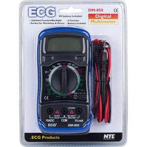 MULTIMETRO DIGITAL ECG DM-850 #390-557