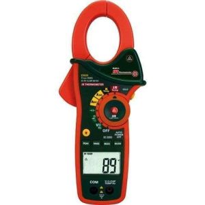 AMPERIMETRO DE GANCHO EXTECH EX830 C/TERM.IR DIGITAL