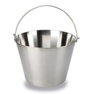 BALDE PARA LECHE ACERO INOXIDABLE 19L C29842N NASCO