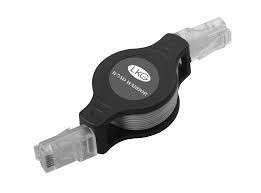 CABLE RJ45/RJ45 RECTRACTIL 0.8M #70-8532 PHILMORE