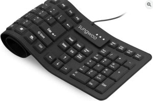 TECLADO USB PLEGABLE DE SILICONA SUNGWOO